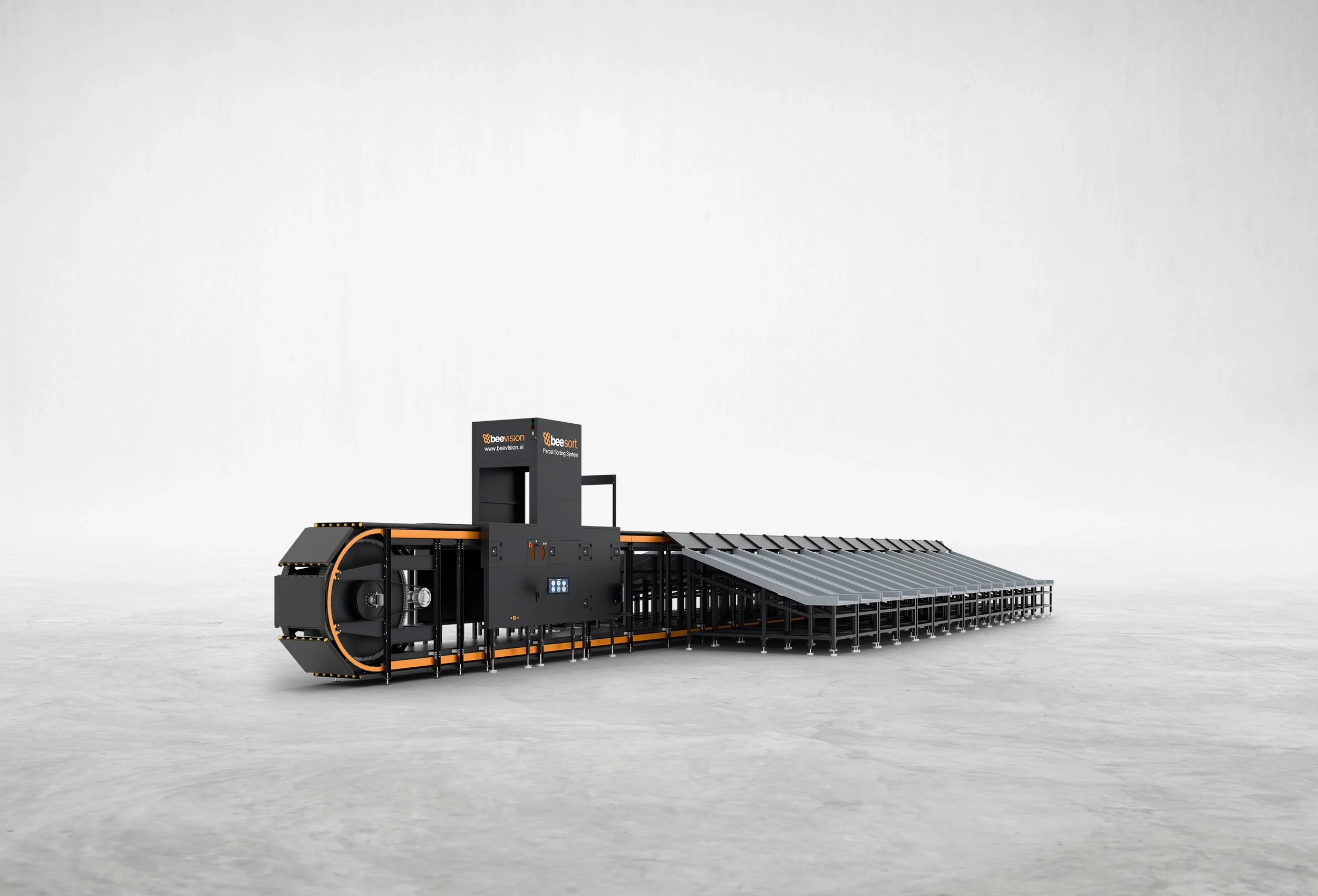 BeeSort HS high-speed crossbelt sorter