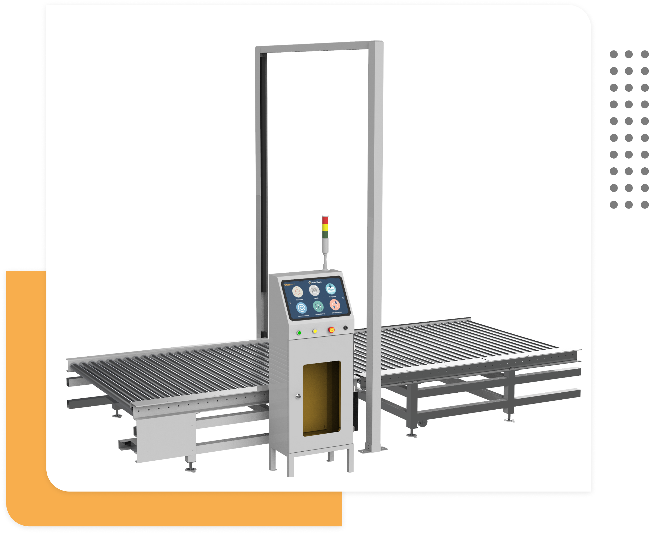 BeeVision 191 Fast Pallet Dimensioner